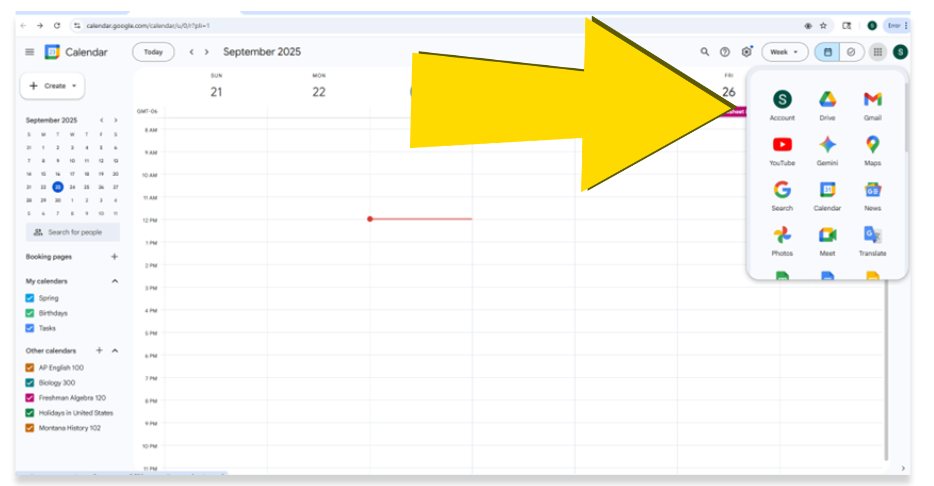 Screenshot of Step One interface.
