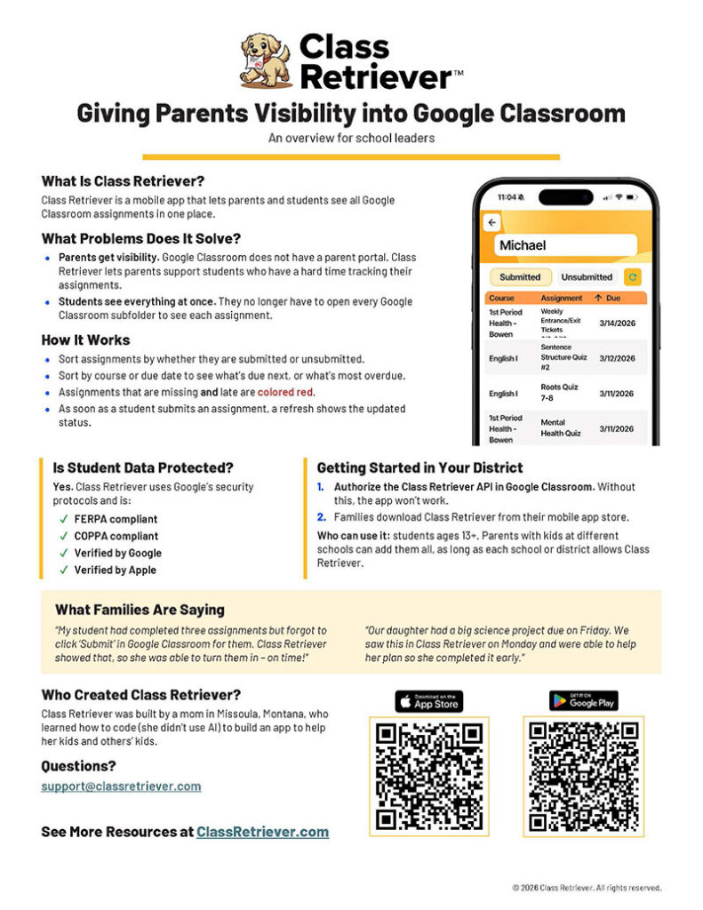 thumbnail of the PDF file of the one-sheet for school leaders